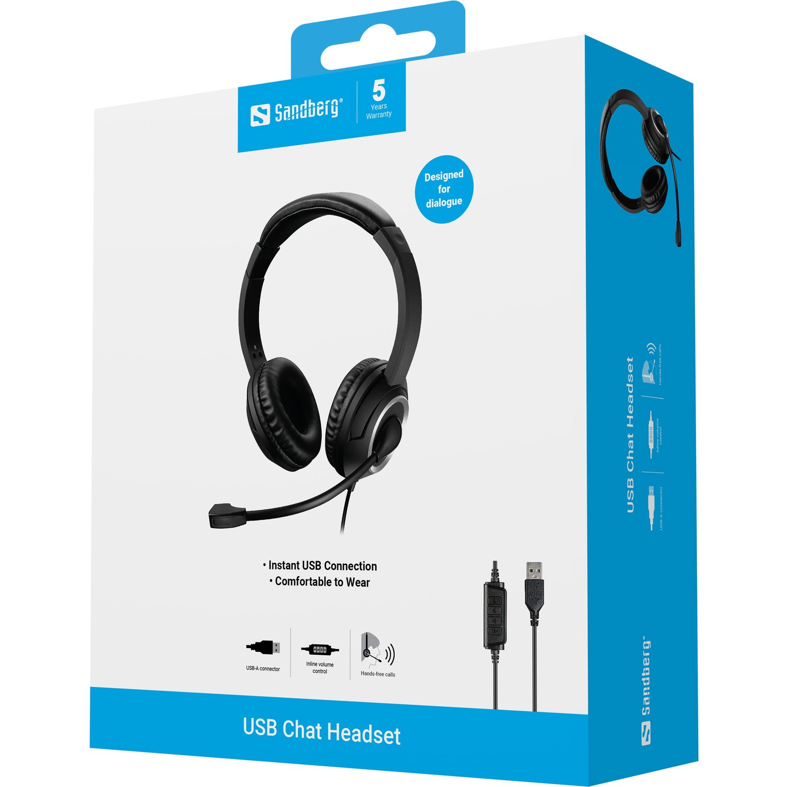 Sandberg USB Chat Headset - Imagen 2