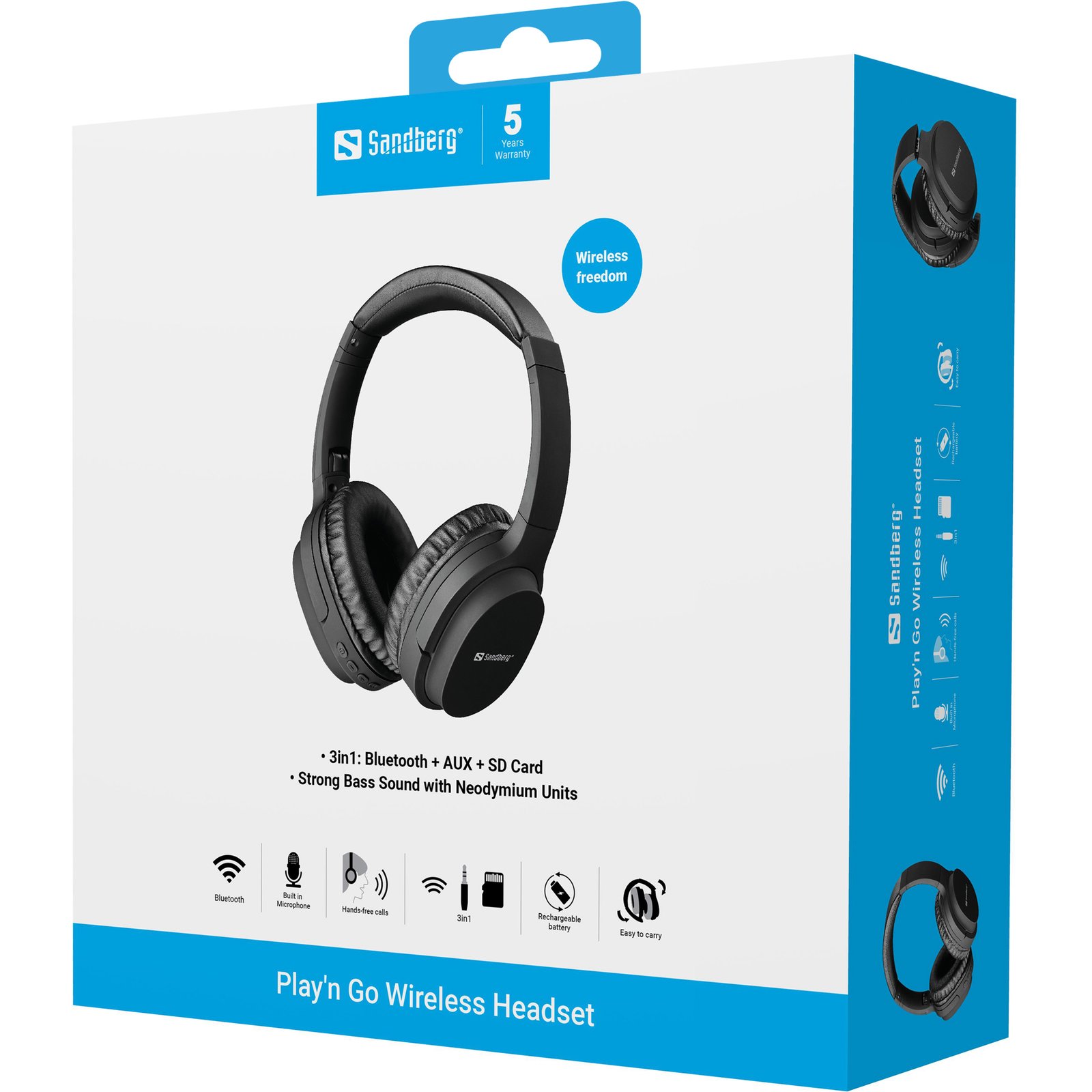 Sandberg Play'n Go Wireless Headset - Imagen 2
