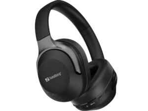 El Sandberg Wireless Travel Headset ANC+ENC ofrece una experiencia de audio excepcional con tecnología avanzada de ANC y ENC