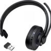 Sandberg Wireless Headset Pro Mono ENC te ofrece sonido profesional y total libertad de movimiento durante las llamadas y las reuniones online. El auricular se conecta fácilmente y sin cables mediante un dongle USB