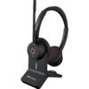 Sandberg Wireless Headset BatterySwap es un sistema de auriculares estéreo inalámbricos diseñado para largas jornadas de trabajo sin interrupciones. Si se agota la batería