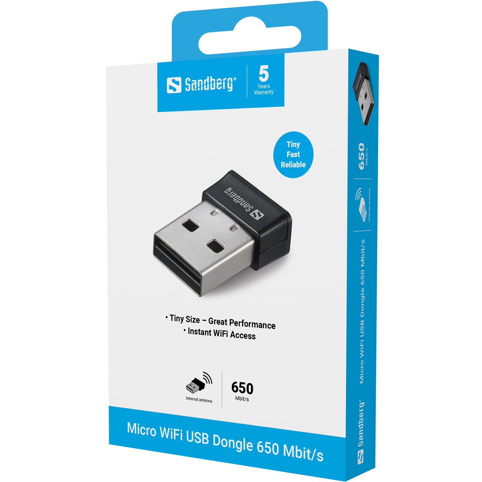 Sandberg Micro Wifi Dongle 650 Mbit/s - Imagen 2