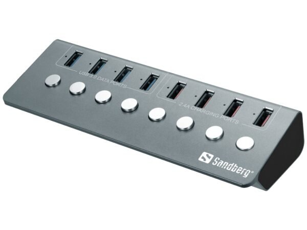 Sandberg USB 3.0 Hub 4xData + 4xCharge