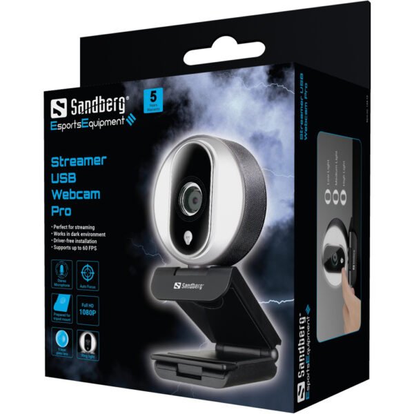 Sandberg Streamer USB Webcam Pro - Imagen 2