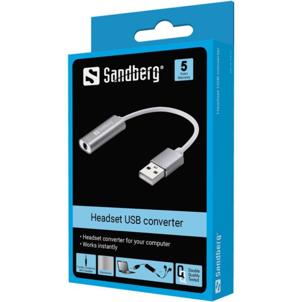 Sandberg Headset USB converter - Imagen 2