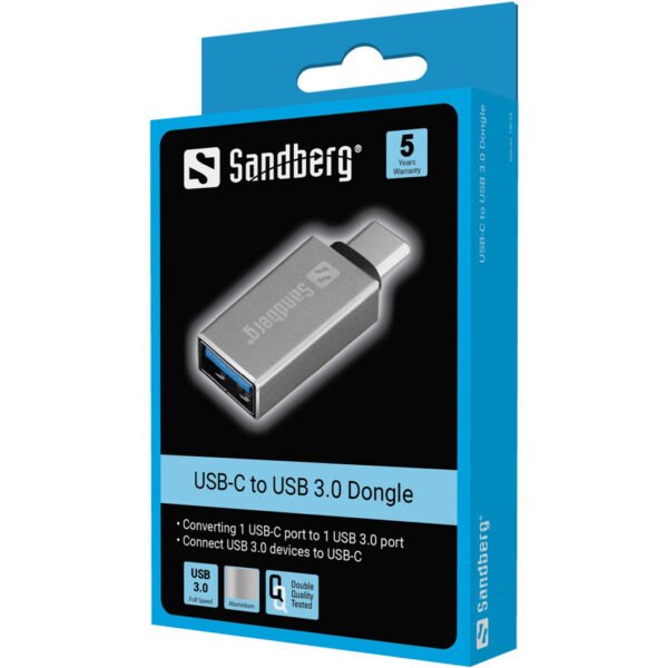 Sandberg USB-C to USB 3.0 Dongle - Imagen 2