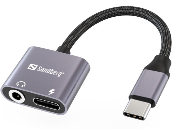 Sandberg USB-C Audio Adapter PD65W