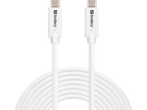 Este cable Sandberg admite velocidades de transferencia de datos de hasta 10 Gbps. Transfiere archivos grandes