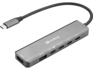 Sandberg USB-C 6-in-1 MediaDock - Infortop