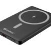 Sandberg Magnet Powerbank 5000 Saver es un powerbank compacto que es fácil de llevar a donde vayas. Con carga inalámbrica magnética de hasta 15W