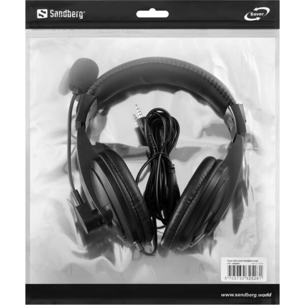 Sandberg Saver MiniJack Headset Large - Imagen 2