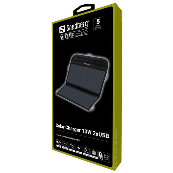 Sandberg Solar Charger 13W 2xUSB - Imagen 2