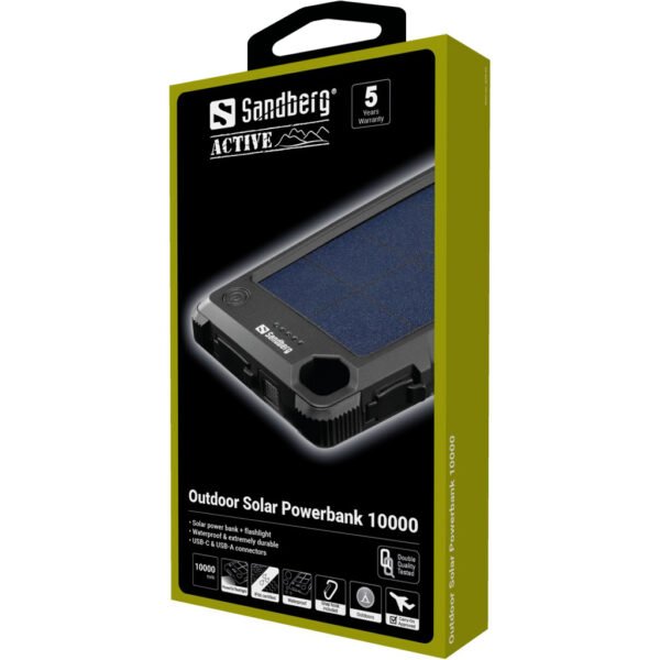 Sandberg Outdoor Solar Powerbank 10000 - Imagen 2