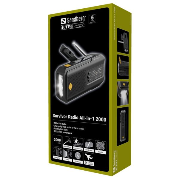 Sandberg Survivor Radio All-in-1 2000 - Imagen 2