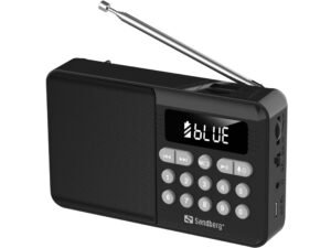 Sandberg Speaker Radio FM+BT Recharge combina una radio FM clásica con un altavoz Bluetooth moderno en una unidad elegante y compacta. Con la batería recargable incorporada