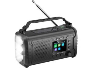 Sandberg Survivor DAB Radio All-in-1 20000 reúne todo lo que necesitas ya sea de aventura en la naturaleza o en emergencias. Te ofrece radio DAB+/FM
