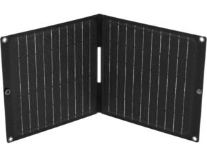Sandberg Solar Charger 15W Lightweight te ofrece una fuente de energía práctica cuando estás en movimiento y quieres depender menos de los enchufes. El panel solar compacto y plegable es fácil de llevar en tu mochila y es adecuado para uso al aire libre como senderismo