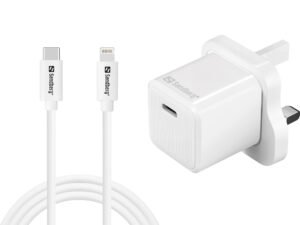 Sandberg USB-C AC 20W Charger UK + Lightning 1M - Infortop