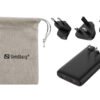 Sandberg 4in1 TravelCharger 65W Black es un cargador de viaje potente y ultra delgado con dos salidas USB-C PD. Ofrece hasta 65W