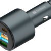 El Sandberg Car Charger 2in1 95W Display te ofrece carga rápida para tu portátil
