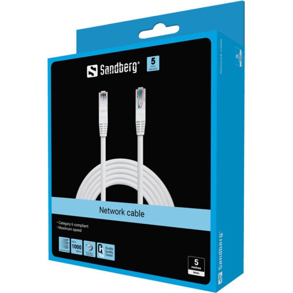 Sandberg Network Cable UTP Cat6  5 m