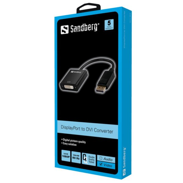 Sandberg Adapter DisplayPort>DVI - Imagen 2