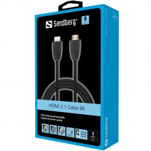 Sandberg HDMI 2.1 Cable 8K,  1m