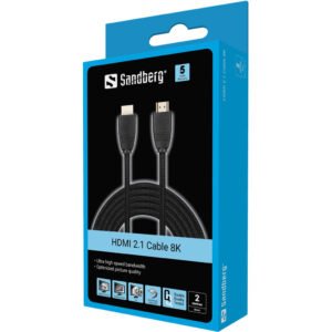 Sandberg HDMI 2.1 Cable 8K,  2m