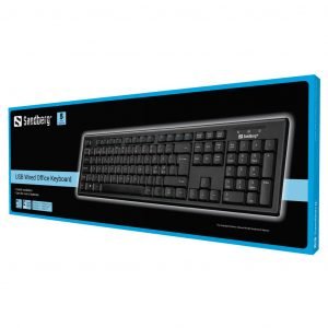 Sandberg USB Wired Office Keyboard Nord