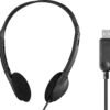 Sandberg USB-A Headphone Bulk es un auricular versátil para tu PC o portátil con USB-A. Se conecta directamente y funciona de inmediato. El diseño ligero lo hace cómodo para usar todo el día y ofrece un sonido claro para música