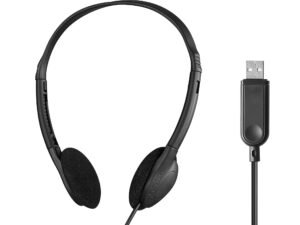 Sandberg USB-A Headphone Bulk es un auricular versátil para tu PC o portátil con USB-A. Se conecta directamente y funciona de inmediato. El diseño ligero lo hace cómodo para usar todo el día y ofrece un sonido claro para música