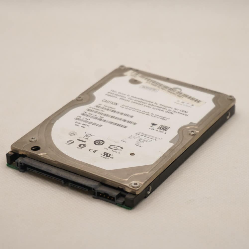 Seagate Momentus ST9160827AS 160GB SATA 2.5" – Segunda Mano Revisado