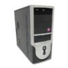 Ordenador Clonico Salix Core 2 Quad Torre reacondicionado, Intel Core 2 Quad Q9400 2.66 GHz., 4GB RAM, 500 GB SATA