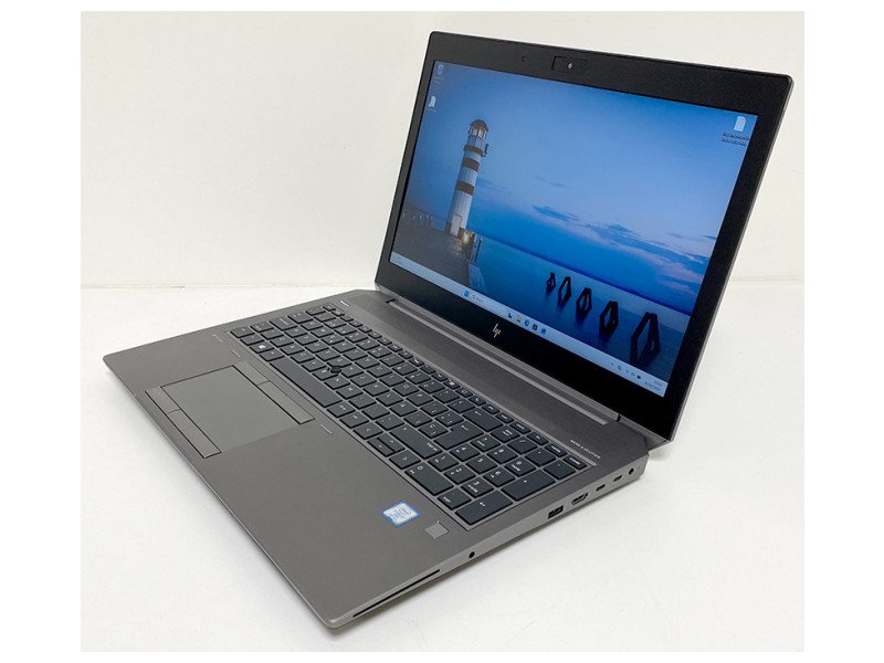 Portátil HP Zbook 15 G6 WorkStation 15.6" reacondicionado, Core i7 9850H, 32GB RAM, 512 GB SSD M2, vista 3