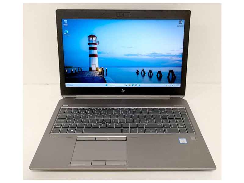 Portátil HP Zbook 15 G6 WorkStation 15.6" reacondicionado, Core i7 9850H, 32GB RAM, 512 GB SSD M2, vista 4