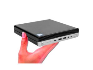Ordenador HP EliteDesk 800 G4-Impecable Mini reacondicionado, Core i5 8500, 16GB RAM, 256 GB SSD M2 (con Wi-Fi)