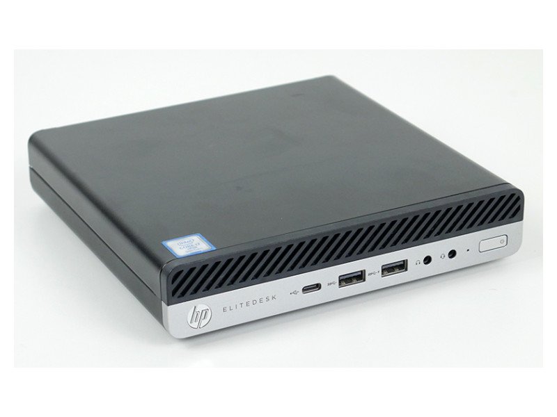 Ordenador HP EliteDesk 800 G4-Impecable Mini reacondicionado, Core i5 8500, 16GB RAM, 256 GB SSD M2 , vista 2