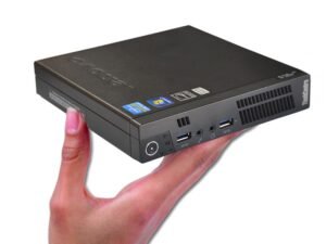 Ordenador Lenovo M93P Tiny Barebone Mini reacondicionado, Core i5 4570T, 8GB RAM, – Sin disco –