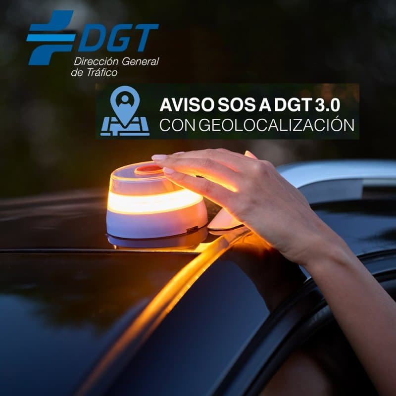 Luz Baliza Conectada (Homologada DGT) COOL Safetytech - Imagen 9