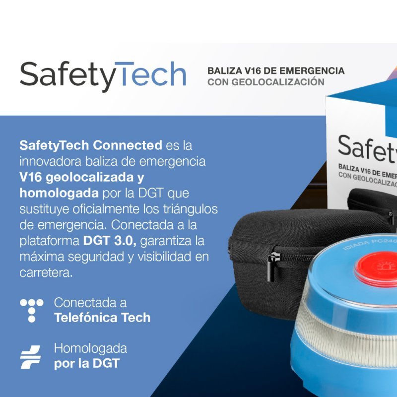 Luz Baliza Conectada (Homologada DGT) COOL Safetytech - Imagen 8