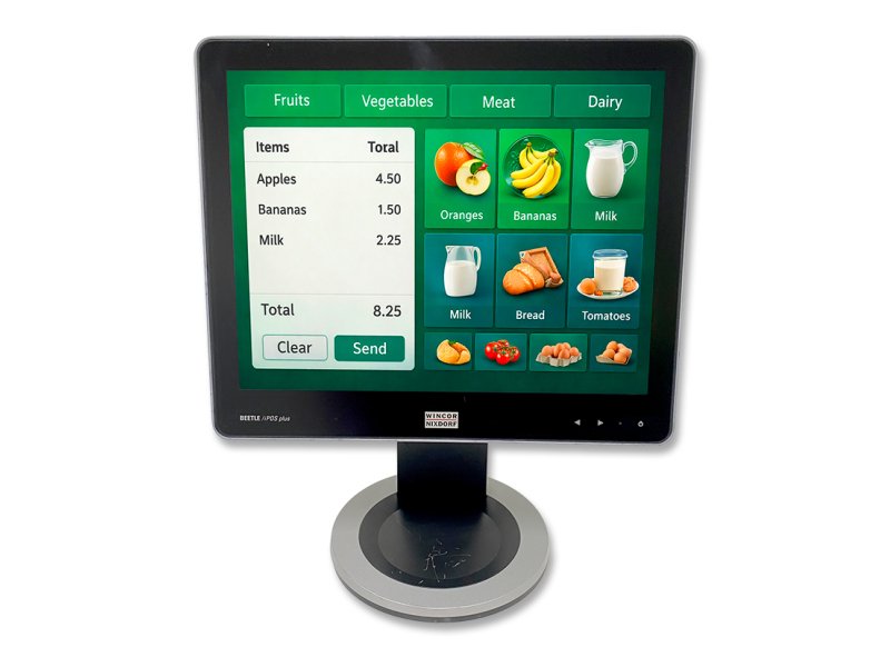 Ordenador Wincor Nixdorf BEETLE /iPOS Plus 15" AIO reacondicionado | Core i5 4590T | 8GB RAM | 120 GB SSD